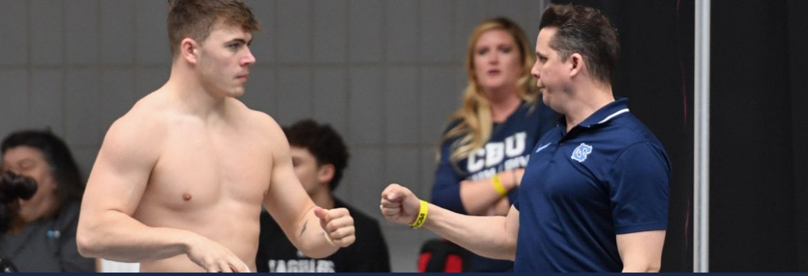 Swimmer and Coach